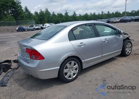 2008 Honda Civic Lx z USA, uszkodzony, nr VIN 2HGFA16538H321541